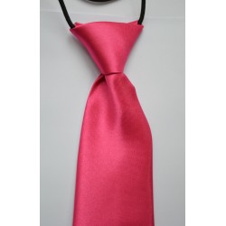 Краватка насичена рожева однотонна